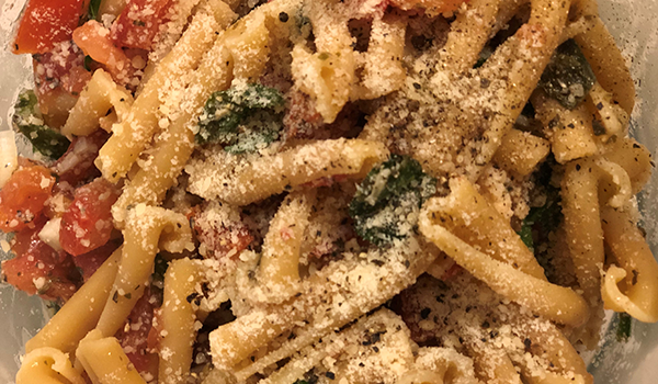 Spinach Tomato Pasta